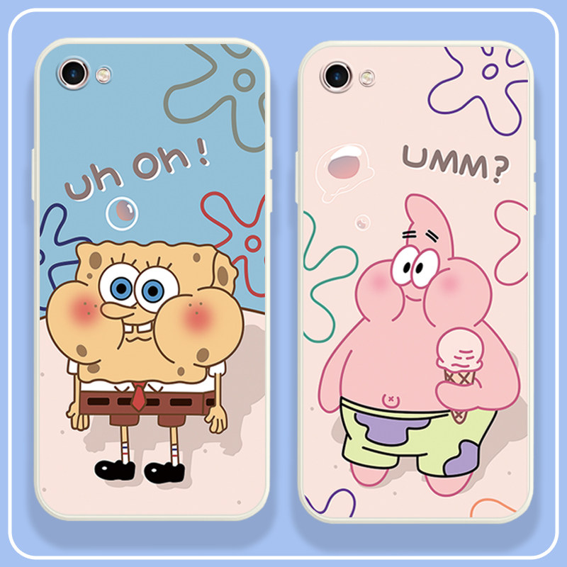 海绵宝宝vivoy55手机壳可爱男女vivoy55a派大星viviy55丫55防摔软胶