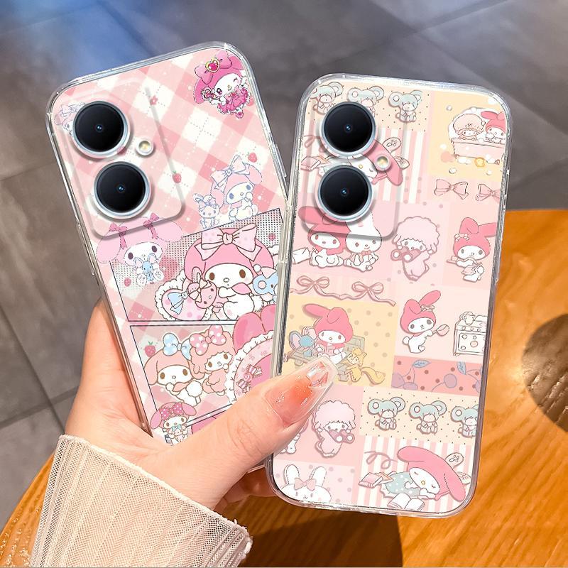适用vivoy37手机壳y37 pro粉美乐蒂y37m可爱y36女y77e透明y35+闺蜜y35萝莉y77卡通y78防摔y78+软胶y35m套y36i