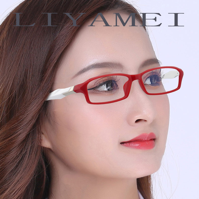 近视眼镜女运动休闲打篮球足球男防辐射蓝光抗疲劳可配高度数眼镜