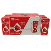 顺恩红枣枸杞牛奶整箱12盒X250克玫瑰奶饮品20盒早餐营养奶新日期