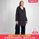 女装 秋冬季 新品 胖太太大码 蓝色韩版 纳格连帽薄棉服保暖823401311