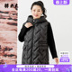 女装 韩版 冬装 时尚 连帽轻薄拼接风羽绒服425411510 新款 胖太太大码