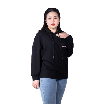 胖太太时尚卫衣适中直筒