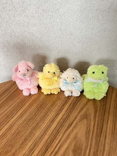 小坐白网红ins小绵羊挂件公仔钥匙扣毛绒可爱书包挂件礼物饰品女