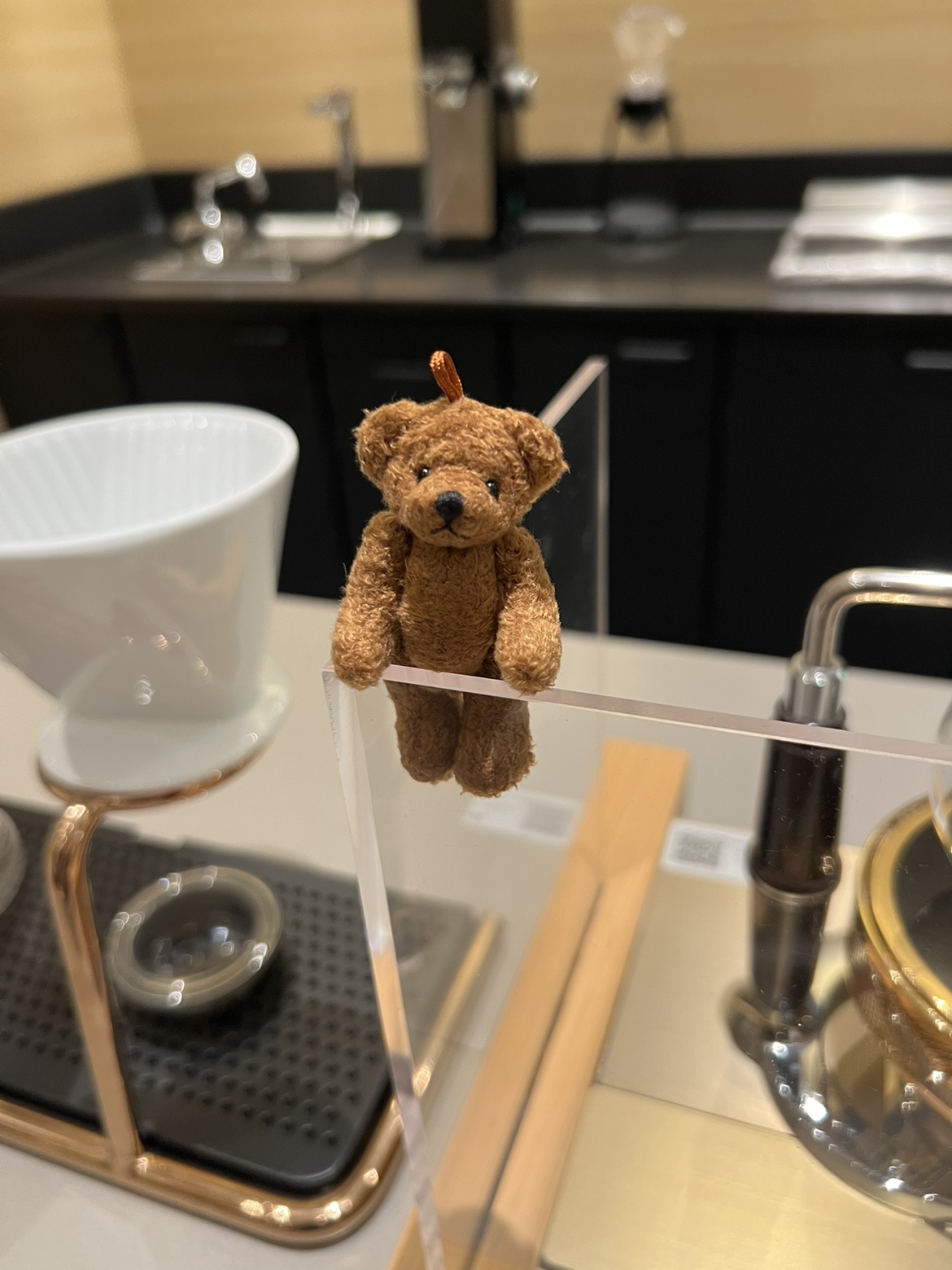 8公分可爱泰迪熊生日礼包邮挂件