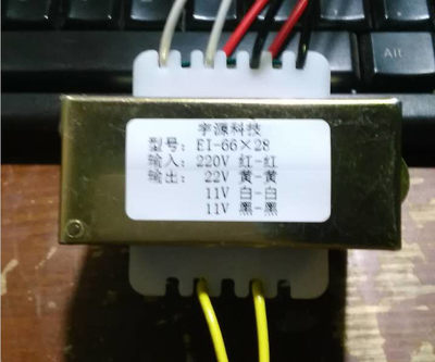 热风枪拆焊台变压器220V转22V/11V/11V焊接工具,适用YF-EI66×28