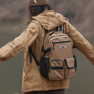 INTHESOUTH潮牌电脑双肩包高中生初中大学生女书包旅行背包ins风