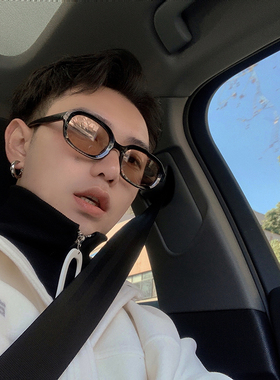 墨镜太阳镜防晒韩版男椭圆形