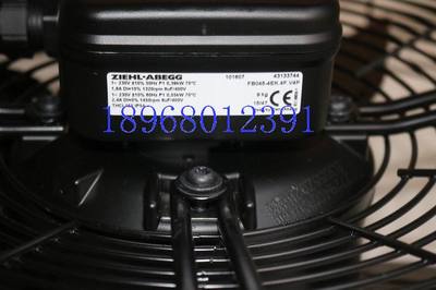 FB045-4EK.4F.V4P,德国ZIEHL-ABEGG施乐百机房空调风机 轴流风机