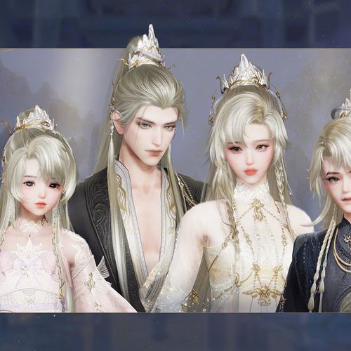 剑网3剑三外观新金发登云峰一代金复刻玉娆金峰金头像