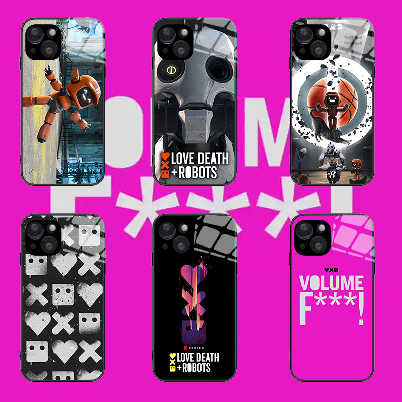 爱，死亡和机器人Love, DeathRobots手机壳适用苹果15华为mate60小米红米一加oppo三星24iPhone16pro保护套