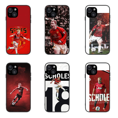 适用iPhone14promax保护套保罗斯科尔斯Paul Scholes13华为mate40荣耀vivoX80三星s22苹果15手机壳