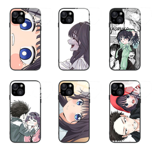 薰香花朵凛然绽放和栗薰子手机壳适用苹果15华为mate60小米15红米一加oppo三星S232425iPhone16promax保护套