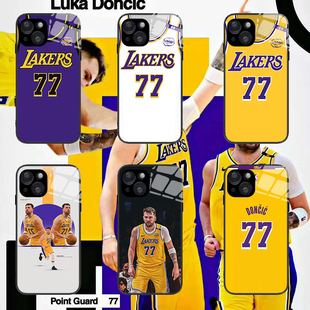 适用iPhone15保护套Luka卢卡东契奇湖人77号14华为mate60pro荣耀magic5华为三星苹果16promax手机壳