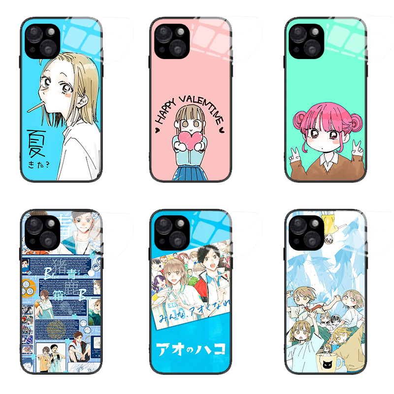 适用iPhone14pro保护套青春之箱鹿野千夏猪股大喜蝶野雏蓝箱16promax华为mate60小米荣耀三星s24苹果15手机壳