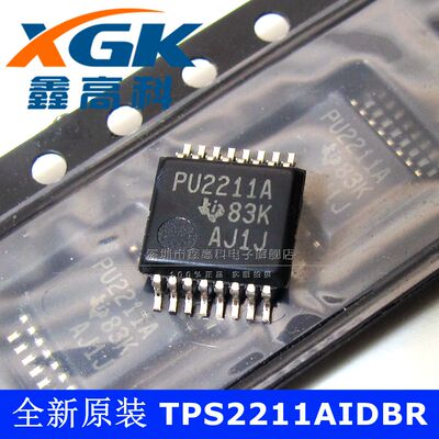 TPS2211AIDBR PU2211A 负载驱动器 贴片SSOP16 进口原装 可直拍