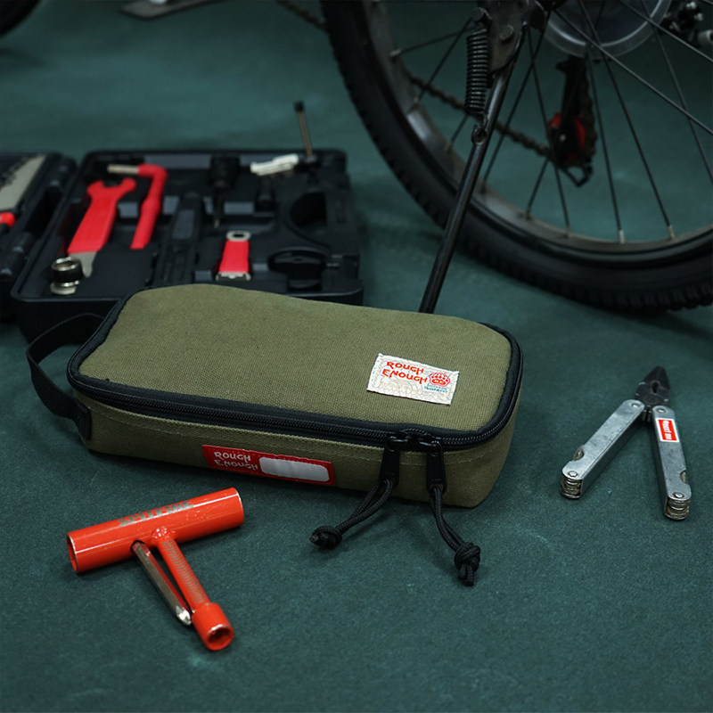 ROUGH ENOUGH潮流多功能铅笔袋学生大容量工具收纳包工具收纳