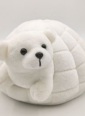 雪洞北极熊极地馆同款布娃娃毛绒玩具小雪窝海豹海狮北极熊企鹅