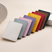 钱夹女款 迷你女士卡包钱包二合一女小皮夹子女式 竖款 简易驾驶证套