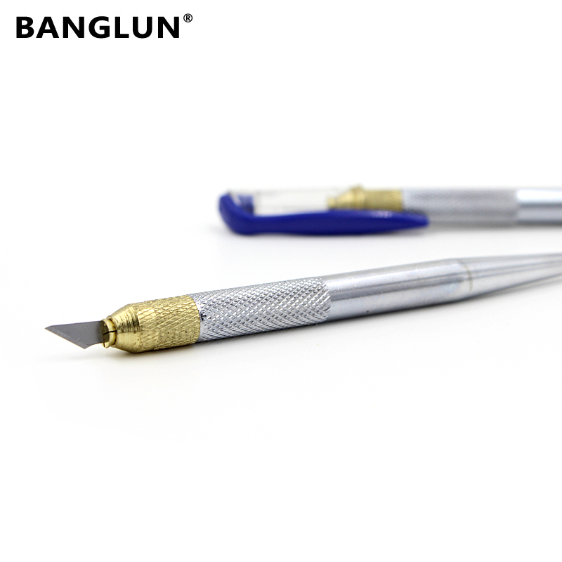 BANGLUN手工DIY雕刻刀 刻纸刀 剪纸刻刀 笔刀 手机贴膜使用美工刀