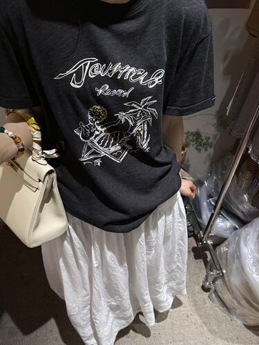 欧洲站2026夏季新款韩版宽松显瘦百搭圆领短袖T恤女设计感上衣