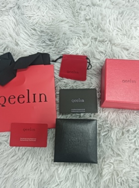 适用麒麟葫芦Qlin首饰盒项链盒戒指耳环耳钉手链盒通用盒包装盒子