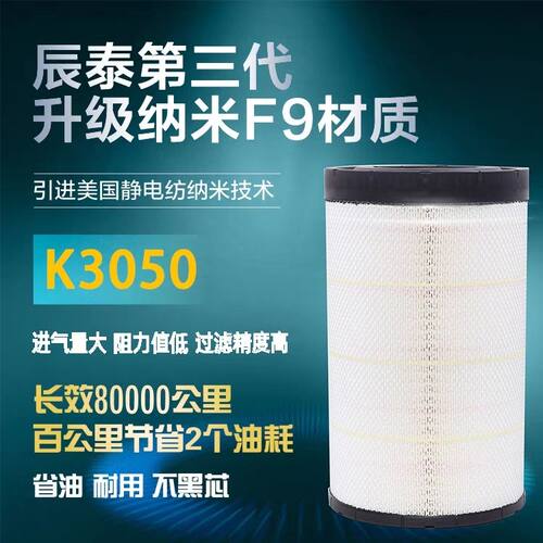 骆森三一重卡纳米空气滤芯