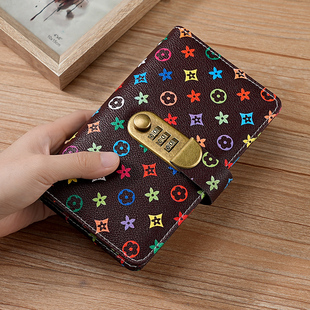 纸币收藏册纸钞密码锁纪念硬币册纸币册古钱币银元保护存钱本