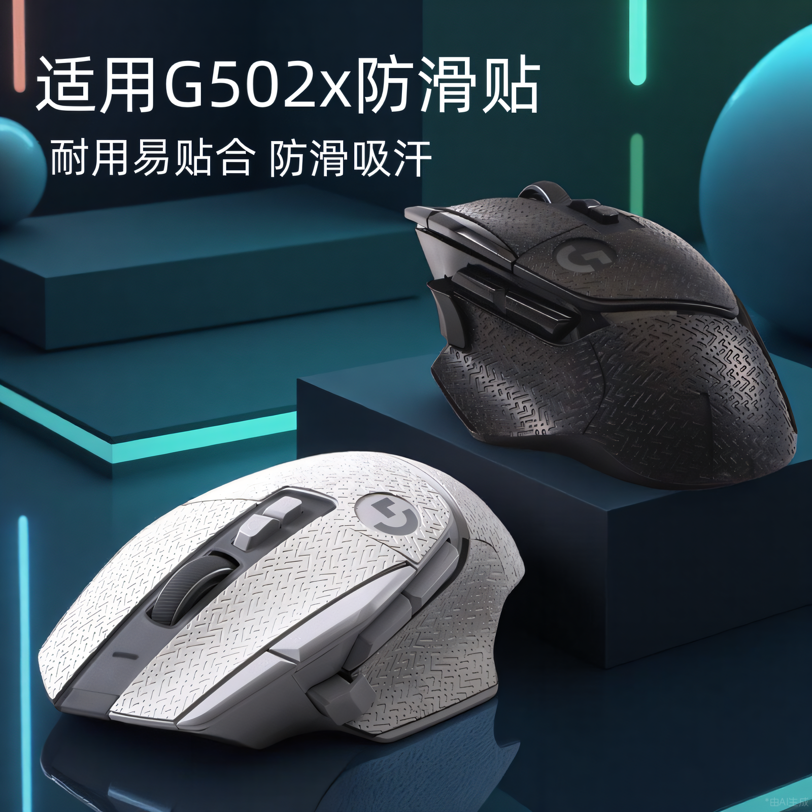 G502X防滑贴全包无线鼠标背贴