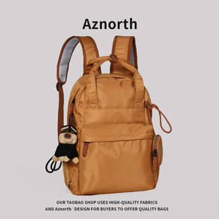 AZN新品 双肩包女户外旅行背包大容量时尚上班通勤大学生书包2.21