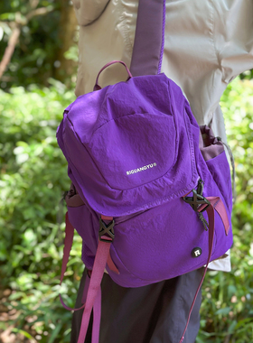 AZN新品 旅游背包女轻便休闲男书包大学生潮户外包爬山双肩包9.1