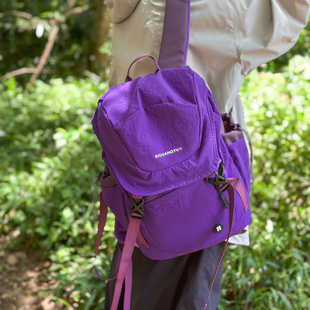 AZN新品 旅游背包女轻便休闲男书包大学生潮户外包爬山双肩包9.1