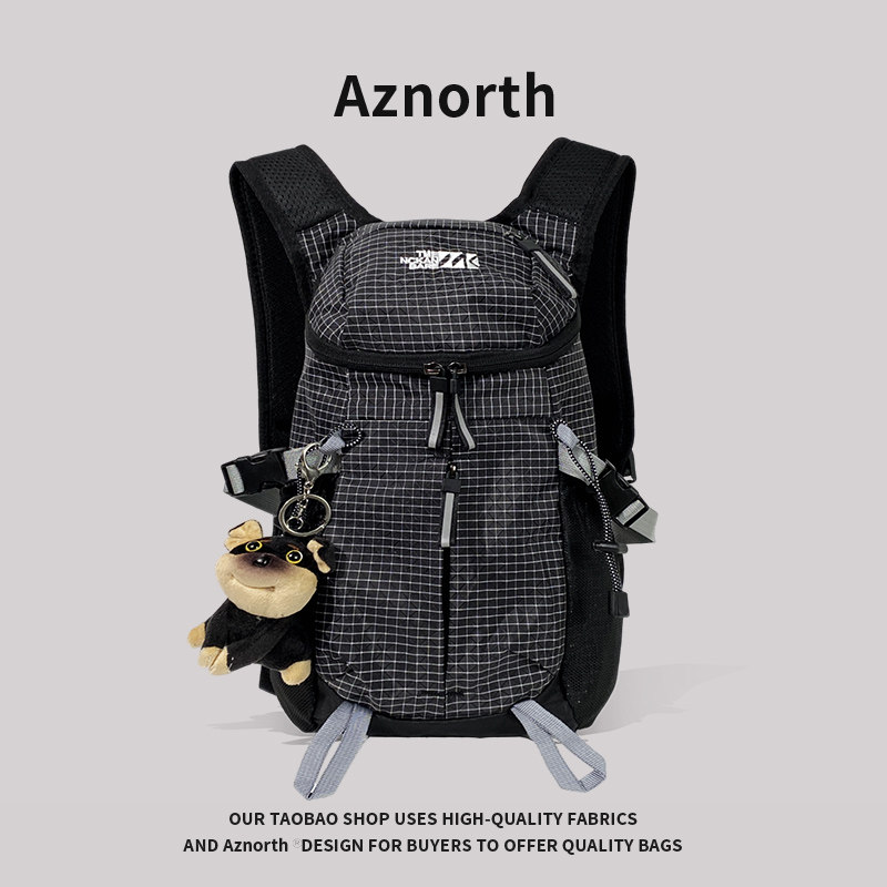 AZN新品 轻量化双肩包女书包背包男户外运动包徒步旅行登山包8.20
