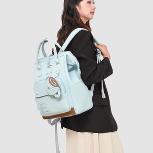 AZN 妈咪包母婴外出轻便通勤背包女2025大容量多功能双肩包旅行包