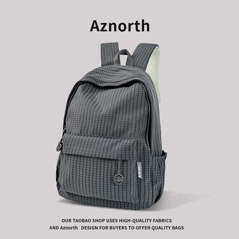 AZN新品 书包女2025新款潮流双肩包大容量通勤大学生爆款背包12.7