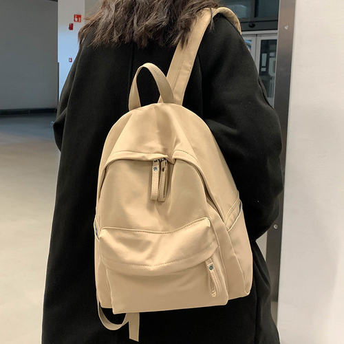 双肩包女学生纯色通勤已售出1W+