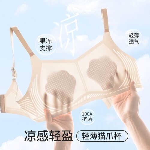 哺乳内衣夏季薄款聚拢防下垂怀孕期胸罩产后喂奶孕妇文胸