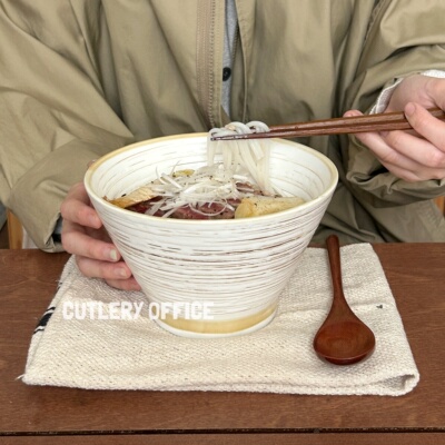Cutlery日式斗笠一人食拉面碗