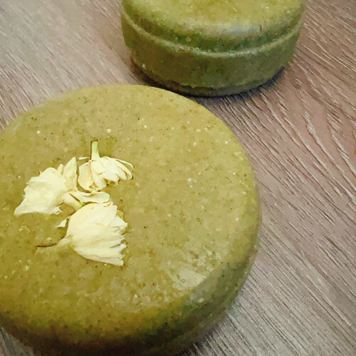 【雪球茉莉】茉莉迷迭精油蓬松发根进口原料固体洗发氨基酸洗发饼