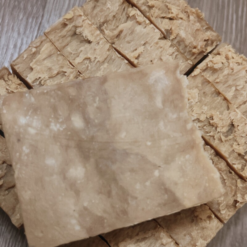 浮白头【库拉索芦荟马油热制皂】温润柠檬香茅精油洗脸洁面手工皂