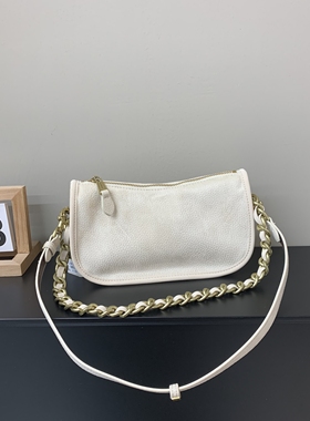 玛莎链条小包包洋气女生腋下包2026春季韩版简约通勤单肩斜挎包潮