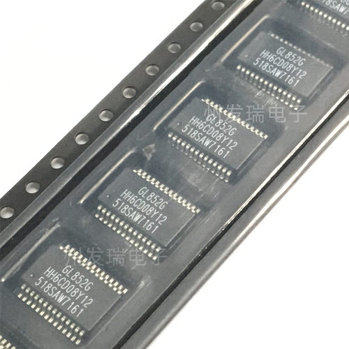 GL852G-HHY12 丝印GL852G 贴片SSOP28 USB2.0接口控制器芯片