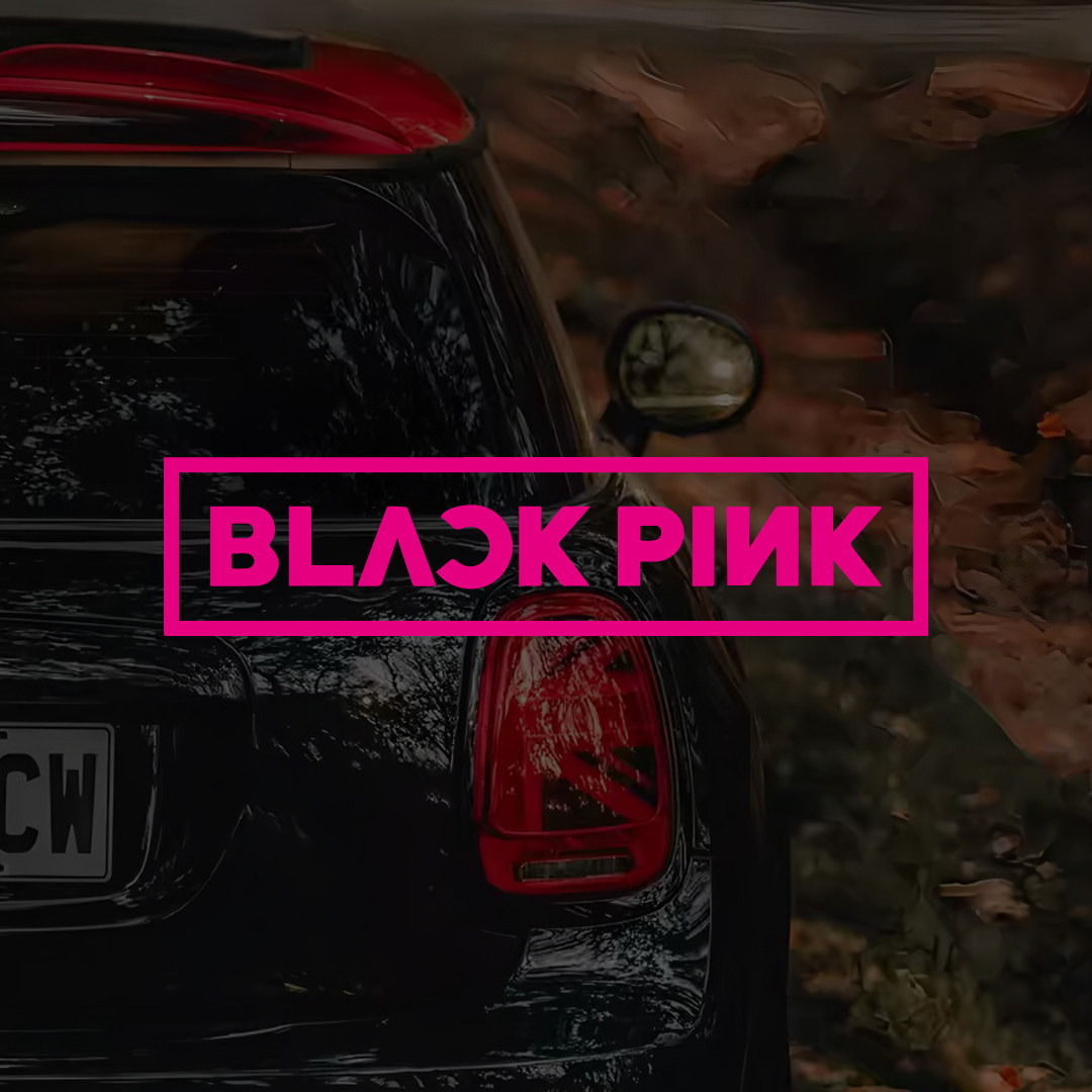 BLACKPINK韩流女团标志汽车贴纸