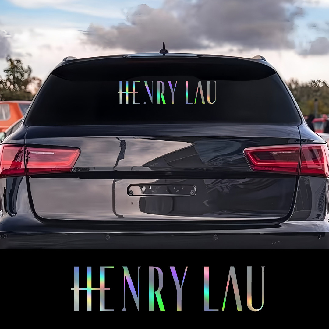 刘宪华HENRYLAU个性汽车贴纸