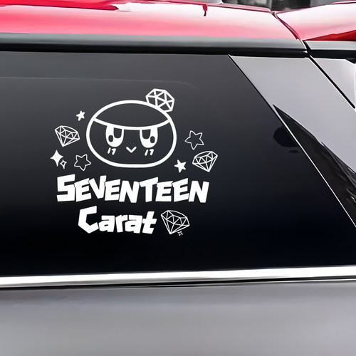 SEVENTEEN巡回演唱会应援车贴