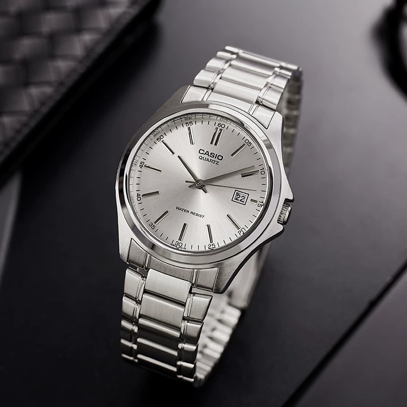 卡西欧手表CASIO MTP-1183A-7A 钢带商务休闲复古简约防水指针表