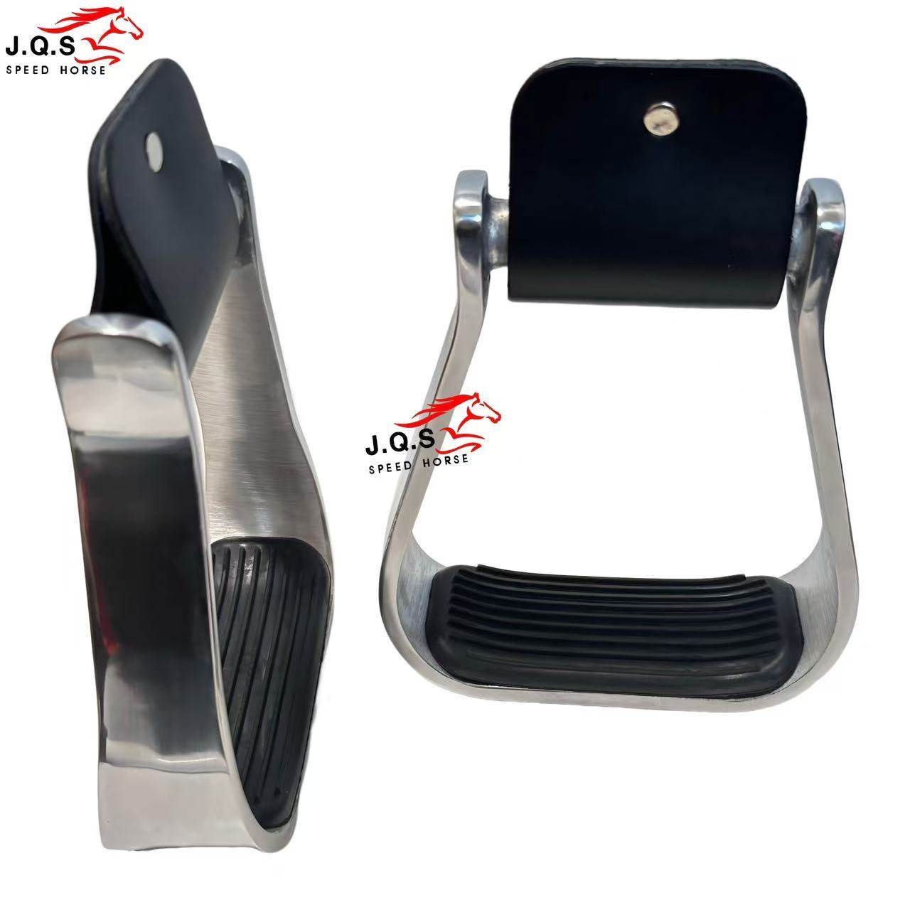 马蹬宽蹬带西部脚蹬防滑垫防磨牛皮片全套马具用品牛仔马镫