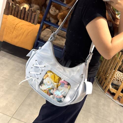 斯莫尔透明窗二次元高颜值痛包
