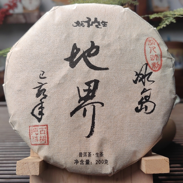 2019年冰岛地界 云南普洱茶生茶 茶香高扬持久，回甘生津显著绵