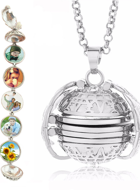 5层天使翅膀相盒相册diy折叠照片